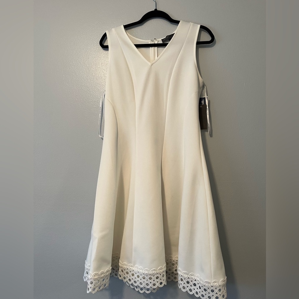Sz 14 white formal dress